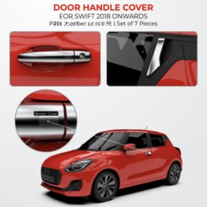 DOOR HANDLE COVER Compatible With MARUTI SUZUKI SWIFT 2018 (SET OF 7)