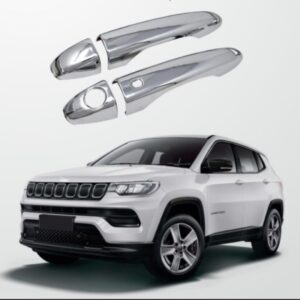 DOOR HANDLE COVER Compatible With JEEP COMPASS 2016 (SET OF 8)