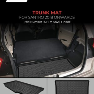 GFX TRUNK MAT Compatible for HYUNDAI SANTRO 2018