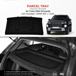 GFX PARCEL TRAY Compatible for HYUNDAI CRETA 2024