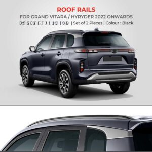 ROOF RAILS Compatible for (BLACK) GRAND VITARA 2022 (SET OF 2)